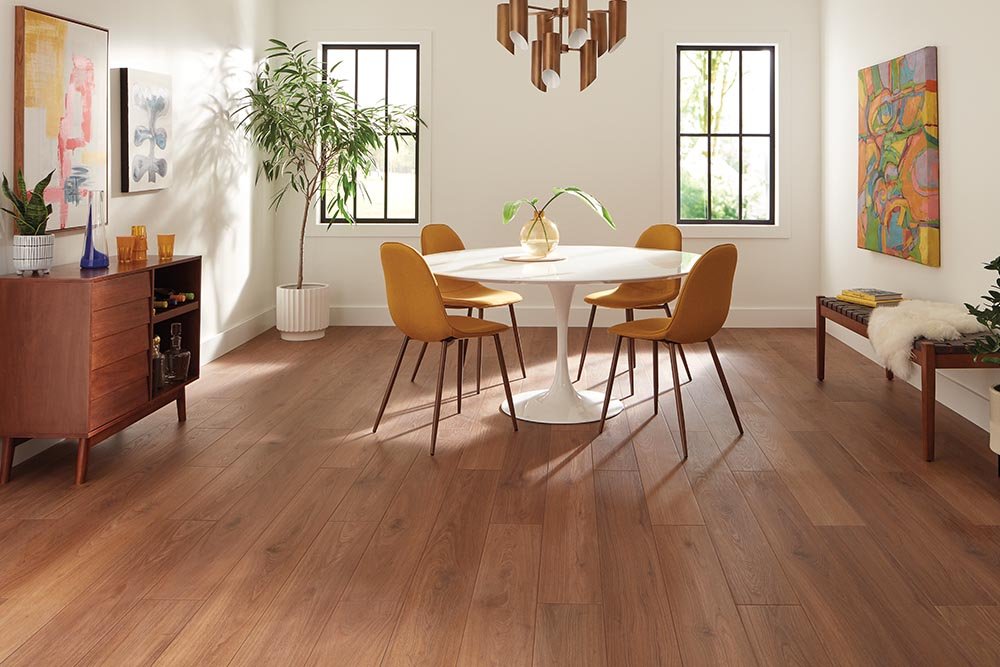 Dining Room Luxury Vinyl Plank LVP -  Aumsbaugh Flooring CarpetsPlus Colortile in  Columbia City, IN